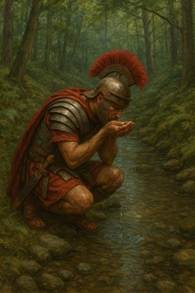A person kneeling in a forest

AI-generated content may be incorrect.